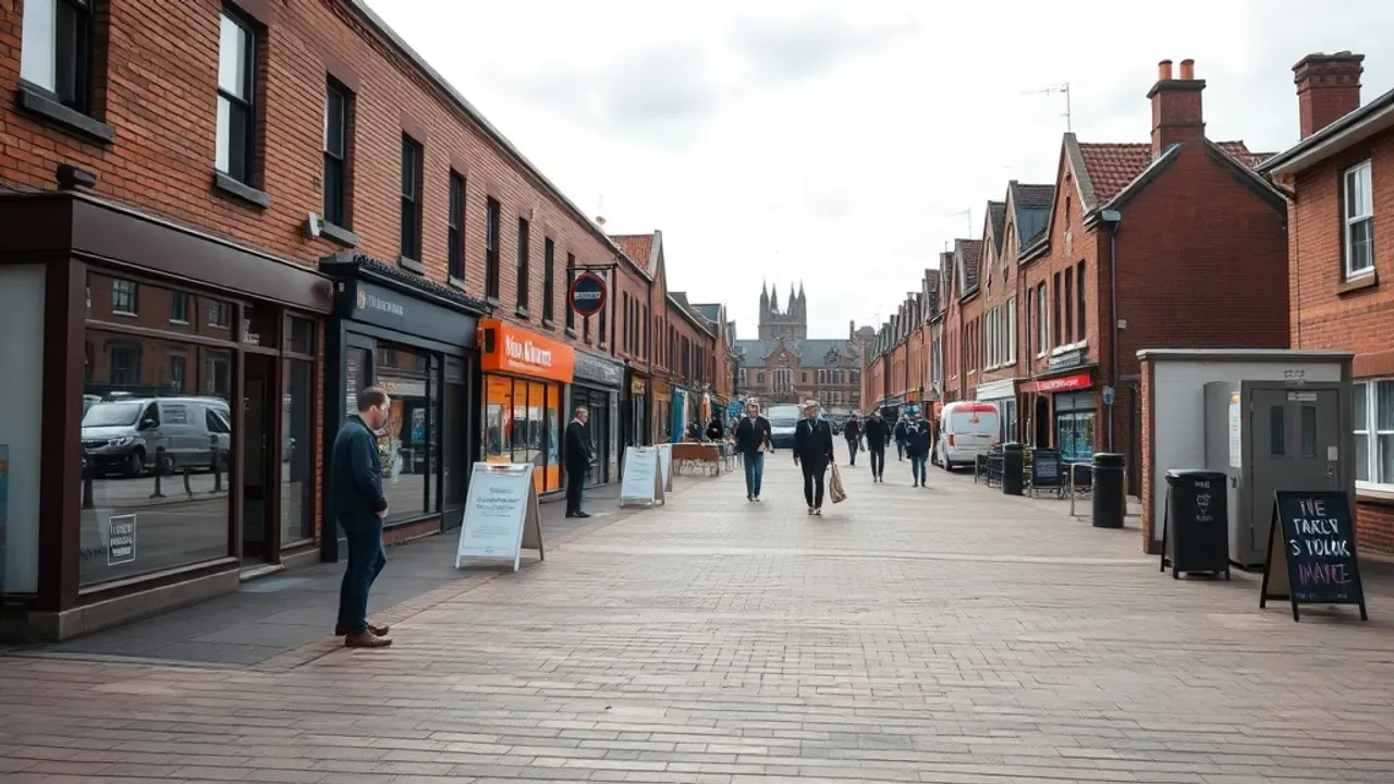 The site involved in A local guide to Solicitors & Legal in Manchester, near Manchester, seen from a distance